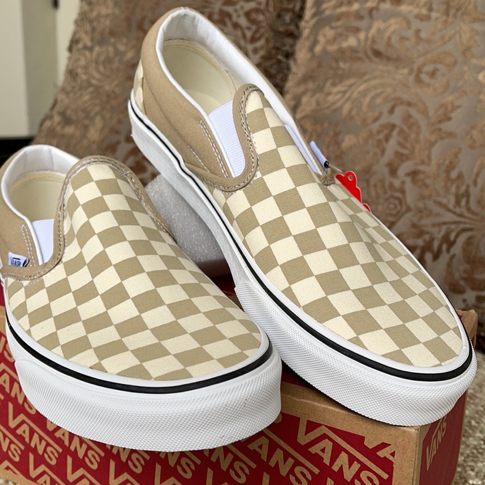 Vans Classic Slip-On Checkerboard Incens/Trwht Men - Picture 10 of 16